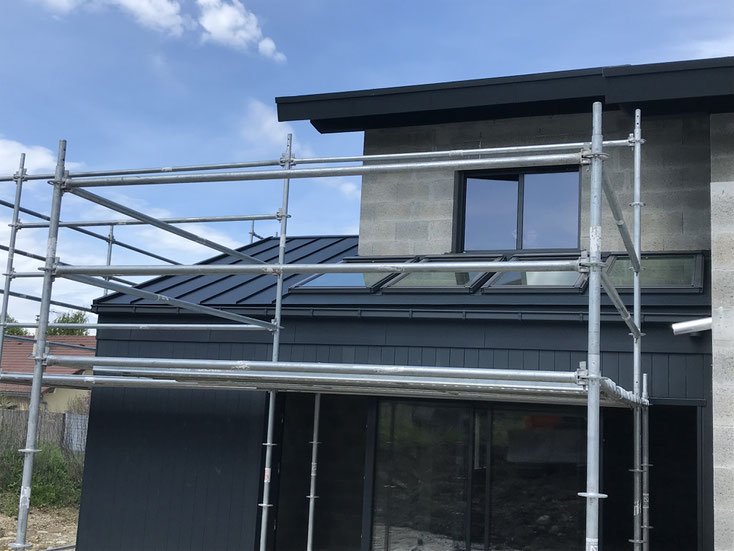 image Construction toiture en zinc MCZ BOIS